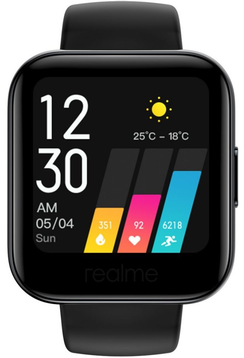 Смарт часовник Realme Watch RMA161 Black